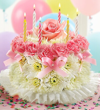 Birthday Flower Cake&amp;reg; Pastel