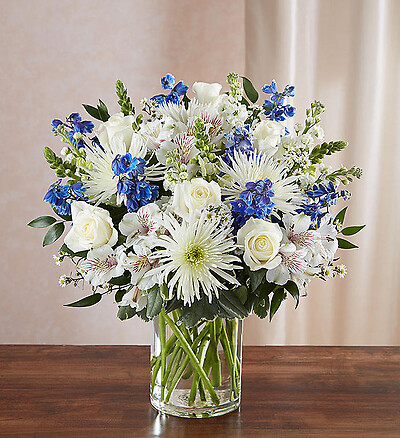 Classic Urn Funeral Arrangement - SuEllen's Floral Company